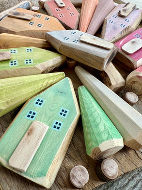 Wooden houses/trees