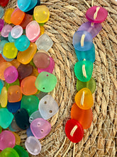 25 pack Rainbow Beachy Beads