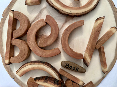 55 Natural/Wooden Pieces -Mystery Box