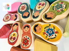 Colourful dolls/gems