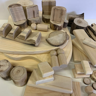 Pegdoll House Loose Parts Set (60 piece)