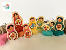 Colourful dolls/gems