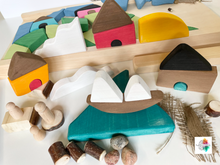 Playable Art - Houses and Hills