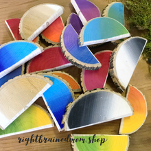 Hand painted matching discs